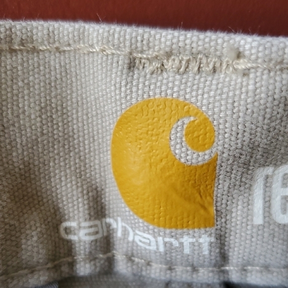 Carhartt Tan Cargo Pants with Relaxed Fit and Lightweight Material - Picture 2 of 13